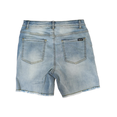 5.5" Stretch Jorts - Light Blue