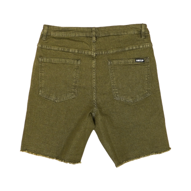 Stretch Jorts - Army Olive