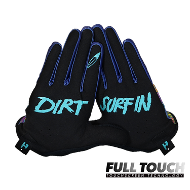 Gloves - Dirt Surfin' Floral