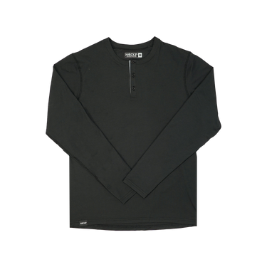 Henley - Pure Black