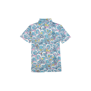 Youth FlexGRID Button Up - Ride the Wave