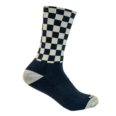 Socks - Checkered Black/Tan