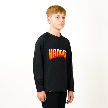 Youth Long Sleeve Lite Jersey - Rock Orange