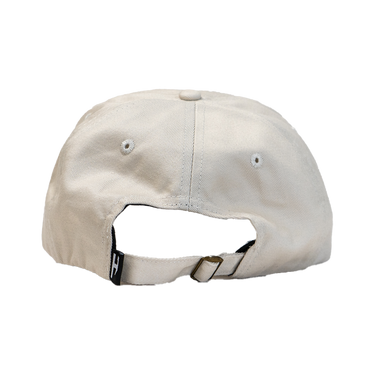 Unstructured Dad Hat - Ivory "Bikes"