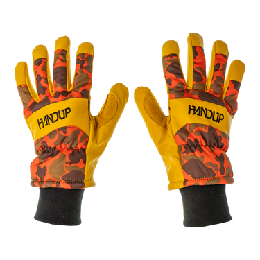 ColdEST Weather Gloves - Orange Camo