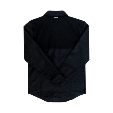 FlexTop Flannel - Solid Black