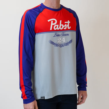 Long Sleeve Lite Jersey - Pabst Bike Team Traditions