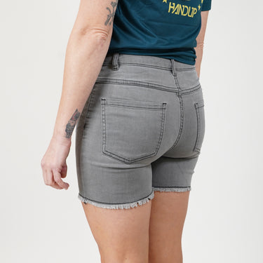 5.5" Stretch Jorts - Faded Grey