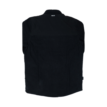 Quilted Shacket - Black on Black