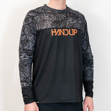 Long Sleeve VenTop Jersey - Grey Timber Camo