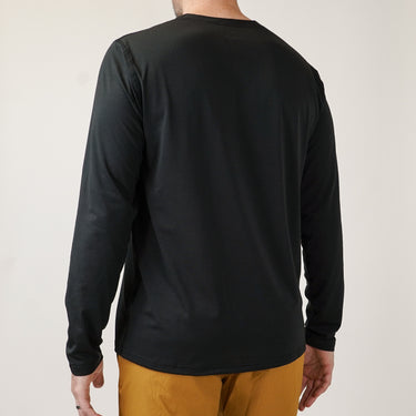 Henley - Pure Black