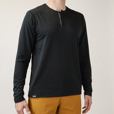 Henley - Pure Black