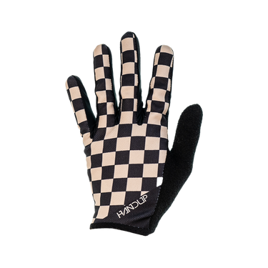 Gloves - Checkered Black/Tan