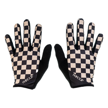 Gloves - Checkered Black/Tan