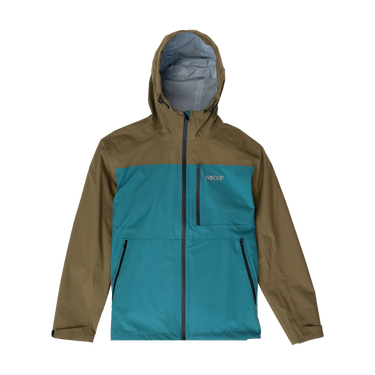 HydroSend Shell - Forest Khaki/Teal