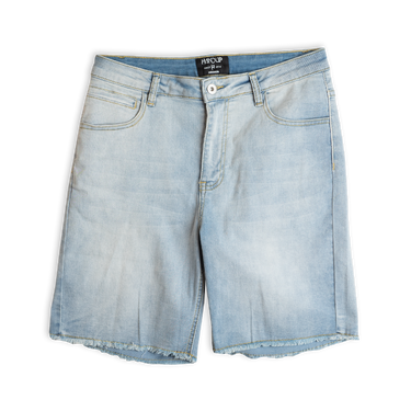 Stretch Jorts - Light Blue